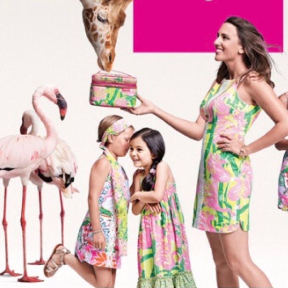Lilly Pulitzer Pink Flamingo Shift Dress Sheath New With Tags - Picture 4 of 10